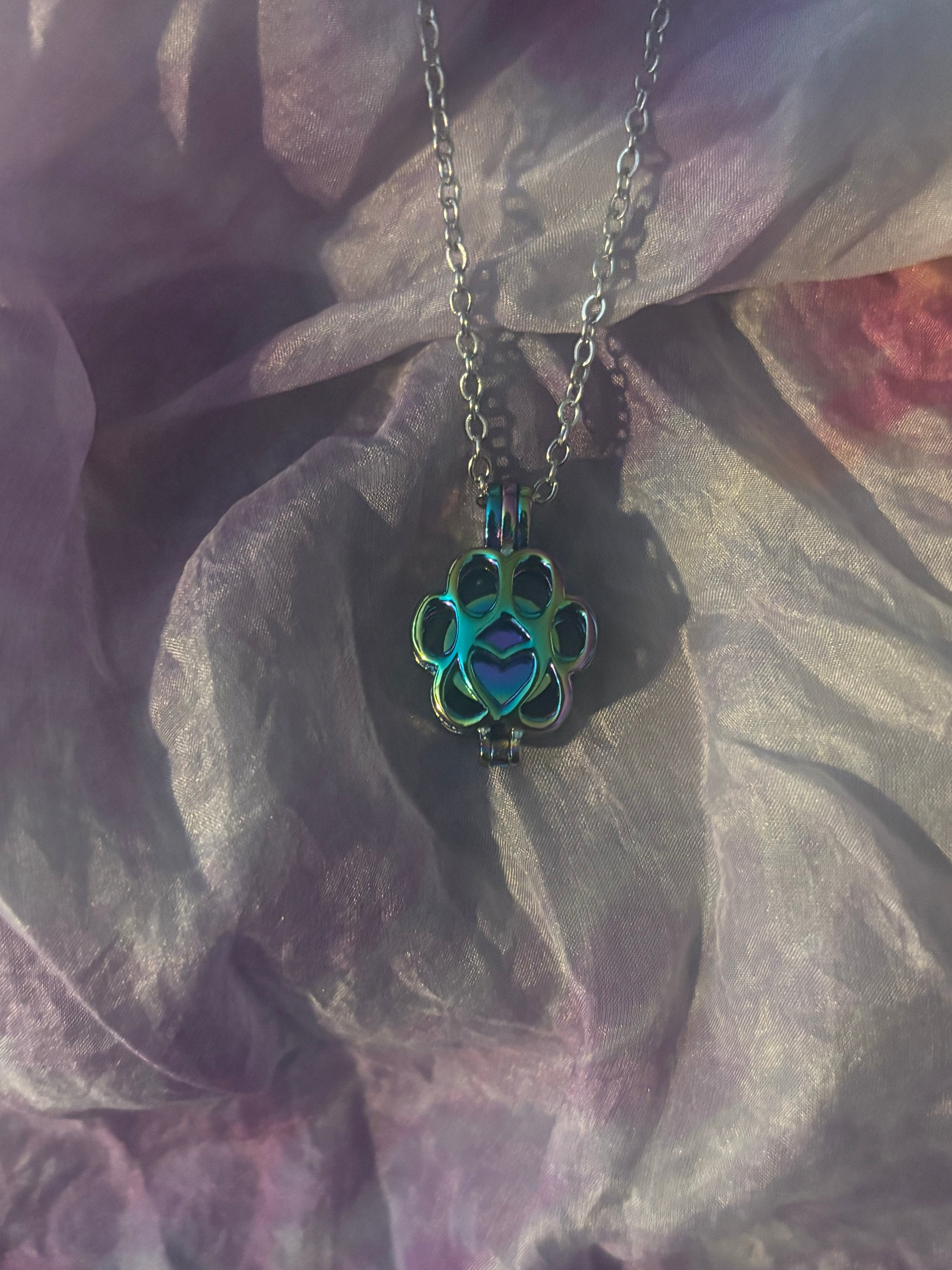 Pawprint Urn Necklace