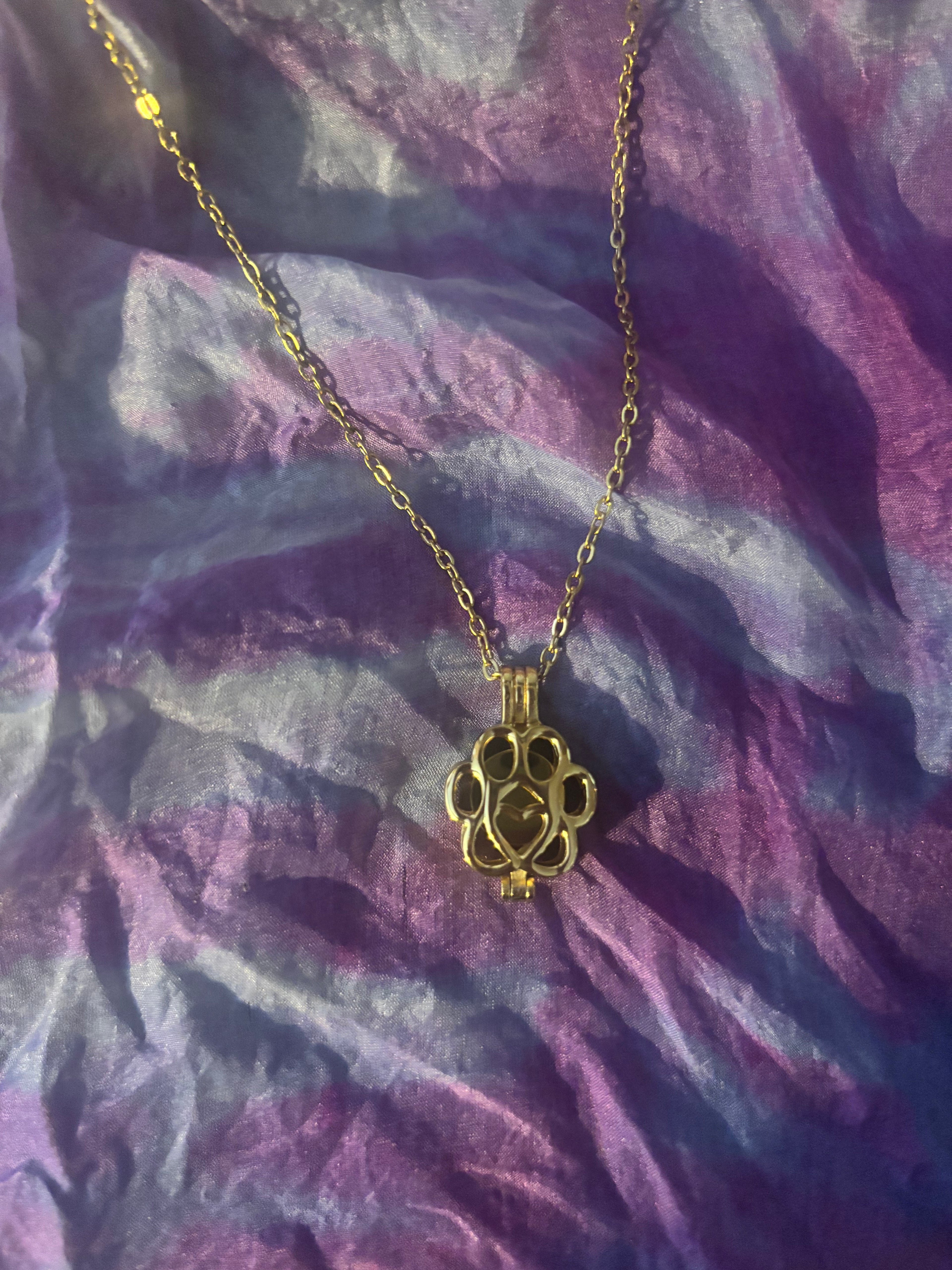 Pawprint Urn Necklace